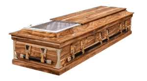 aurora funeral consultancy Premium Package coffin