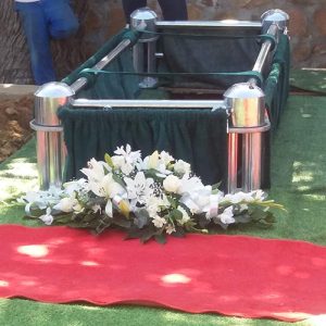aurora funeral consultancy coffin stand